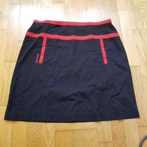 Mod Robes Cyber Goth Red Skirt